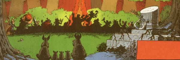 O festim da aldeia gaulesa