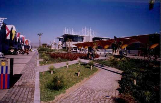 Oceans pavilion garden